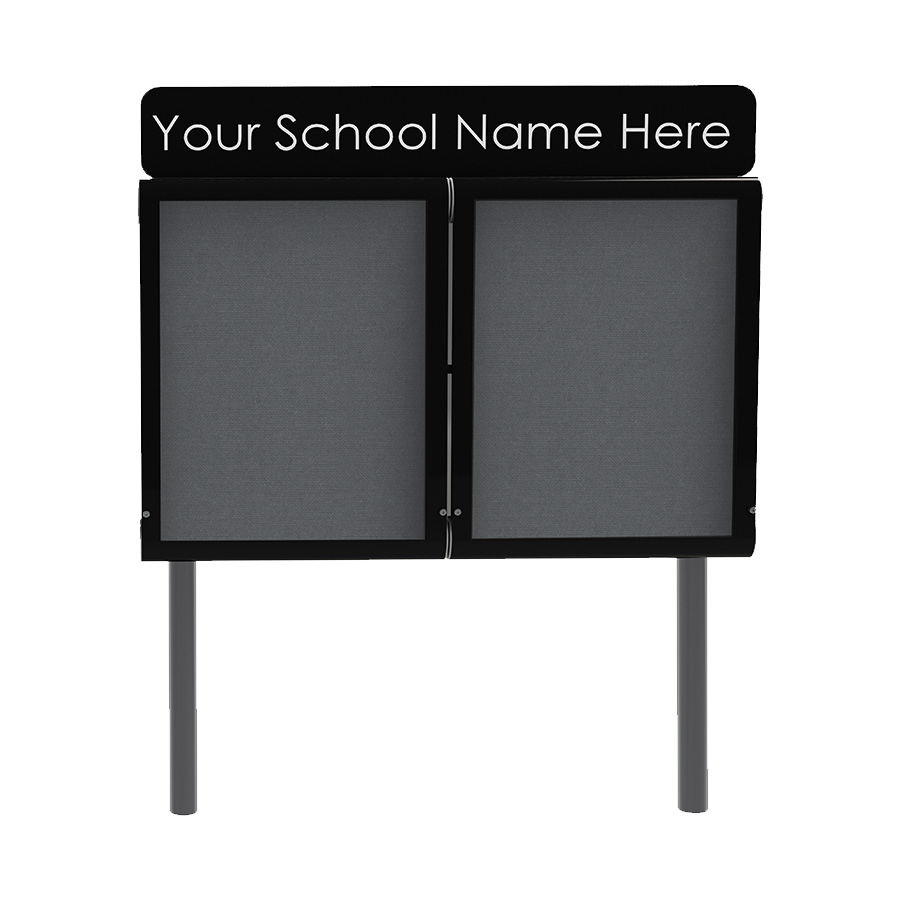 External Notice Boards Freestanding Lockable Outside Notice Boards